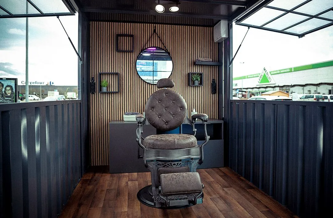 mobile barber shop